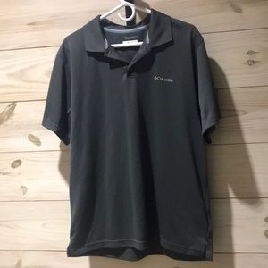 Columbia Omni-Shade Dark Grey polo shirt